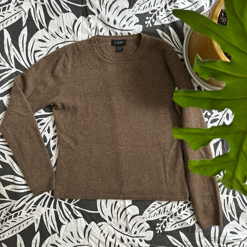 Brown Women’s Cashmere Sweater